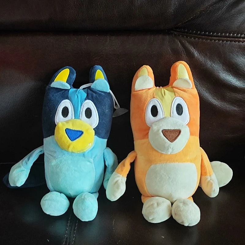 Peluche Bluey et Bingo
