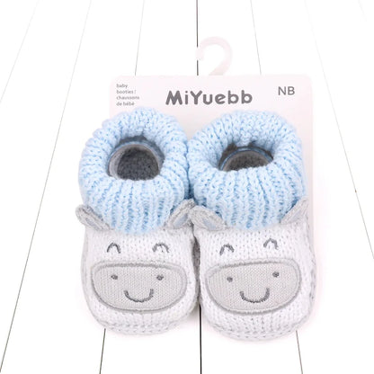 🧦🐾 Chaussettes Bébé Antidérapantes – Motif Animal – Coton Doux et Respirant™ - Planète bébé