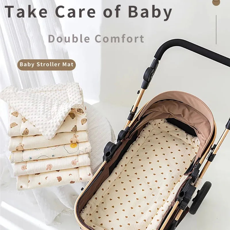 🍼 Coussin de Siège pour Poussette – Matelas Doux et Confortable – Accessoire Universel pour Bébé™