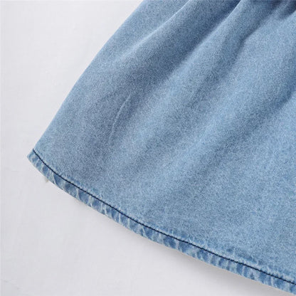 👗 robe en jean bébé fille