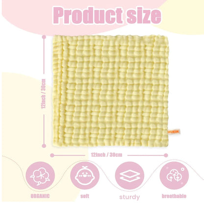 Lingettes Douces Nouveau-né, Peau Sensible, Lot de 5™
