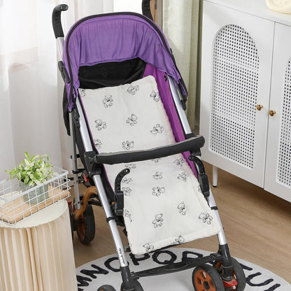 🍼 Coussin de Siège pour Poussette – Matelas Doux et Confortable – Accessoire Universel pour Bébé™ - Planète bébé