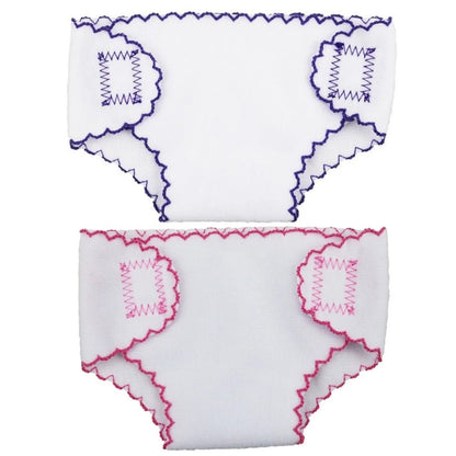 Lot de 2 Couches &amp; Sous - vêtements pour Poupées - Planète bébé