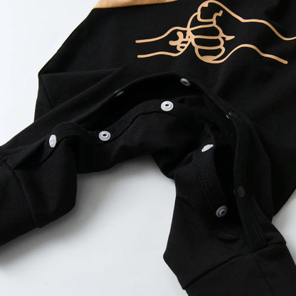 Combinaison Bébé Garçon KuKitty – Manches Longues avec Chapeau™