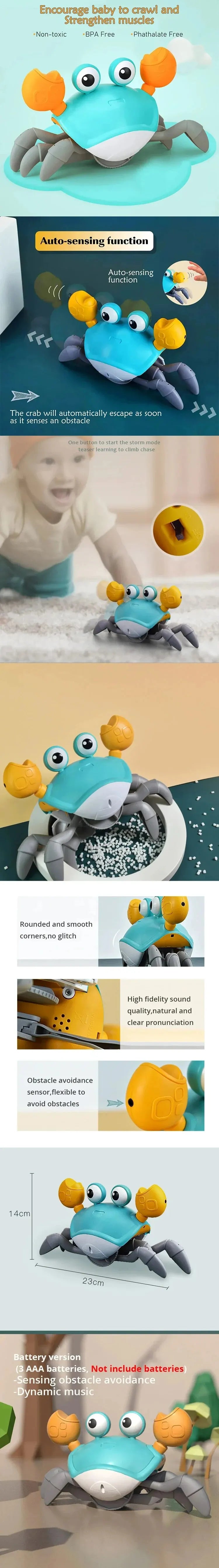 Crabe Électronique Intelligent - Planète bébé