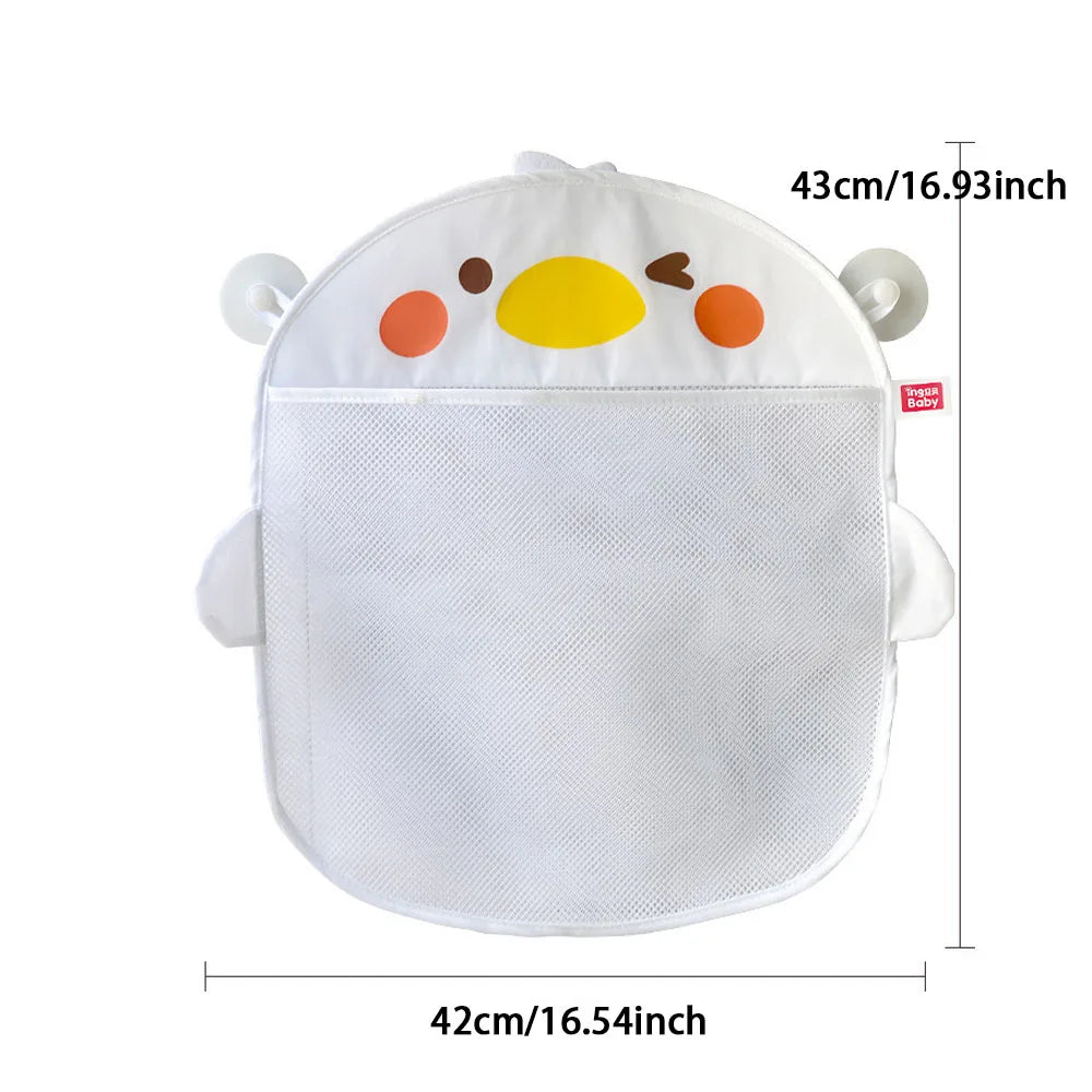 🦆🛁 Filet de Rangement Bain pour Jouets – Canard Mignon – Sac Filet Rapide à Sécher – Organisateur de Bain pour Enfants™ - Planète bébé