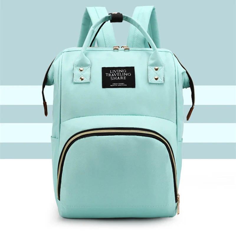 🎒👶 Sac à Langer Maman en Toile – Grande Capacité &amp; Isolation Thermique – Sac à Dos de Voyage Multifonctionnel™ - Planète bébé