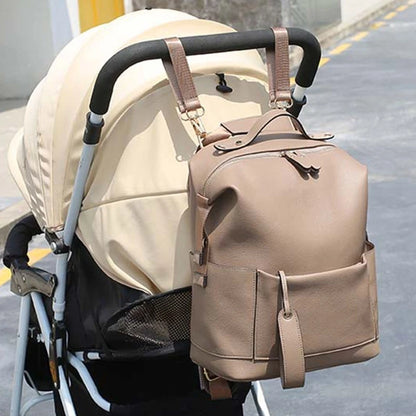 Mommy Bag – Sac à Langer Élégant en Cuir PU™