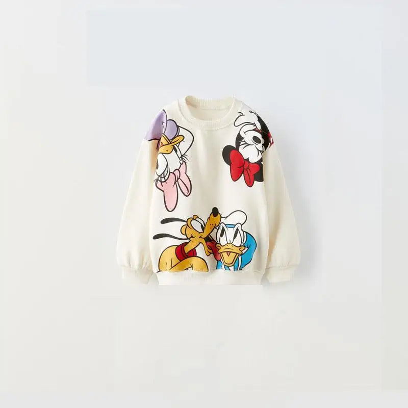 Ensemble Vêtements Bébé Minnie &amp; Mickey – Sweat à Capuche et Leggings Cartoon 2 Pièces™