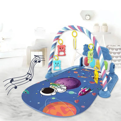Tapis d’Éveil Musical Bébé avec Piano – Tapis d’Activité Éducatif 0 - 36 Mois - Planète bébé