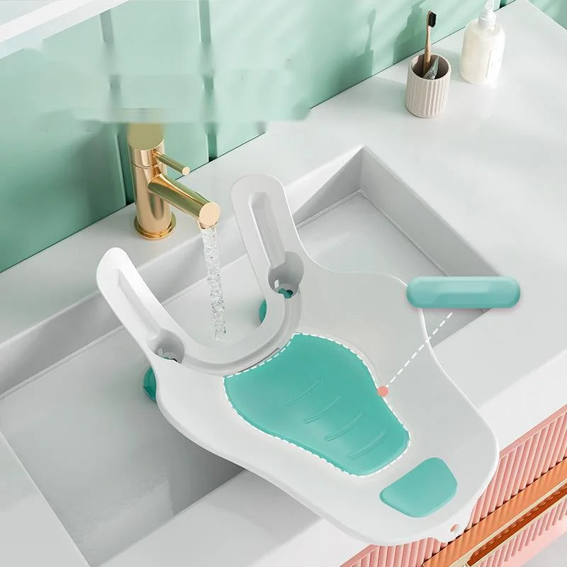 New Infant Baby Washing Ass Artifact Portable Baby Washing Fart Basin Newborns Washing PP Tub Supplies Baby Bathtub Baby Care™ - Planète bébé