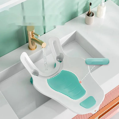 New Infant Baby Washing Ass Artifact Portable Baby Washing Fart Basin Newborns Washing PP Tub Supplies Baby Bathtub Baby Care™ - Planète bébé