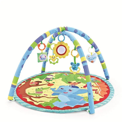 Tapis d’Éveil Bébé avec Arche &amp; Jouets Détachables – Développement Sensoriel™