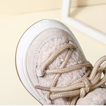 Bottes Hiver Bébé Chaudes à Doublure Peluche – Semelle Antidérapante™