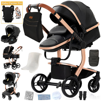 Poussette Bébé 3 en 1 avec Siège Auto - Planète bébé