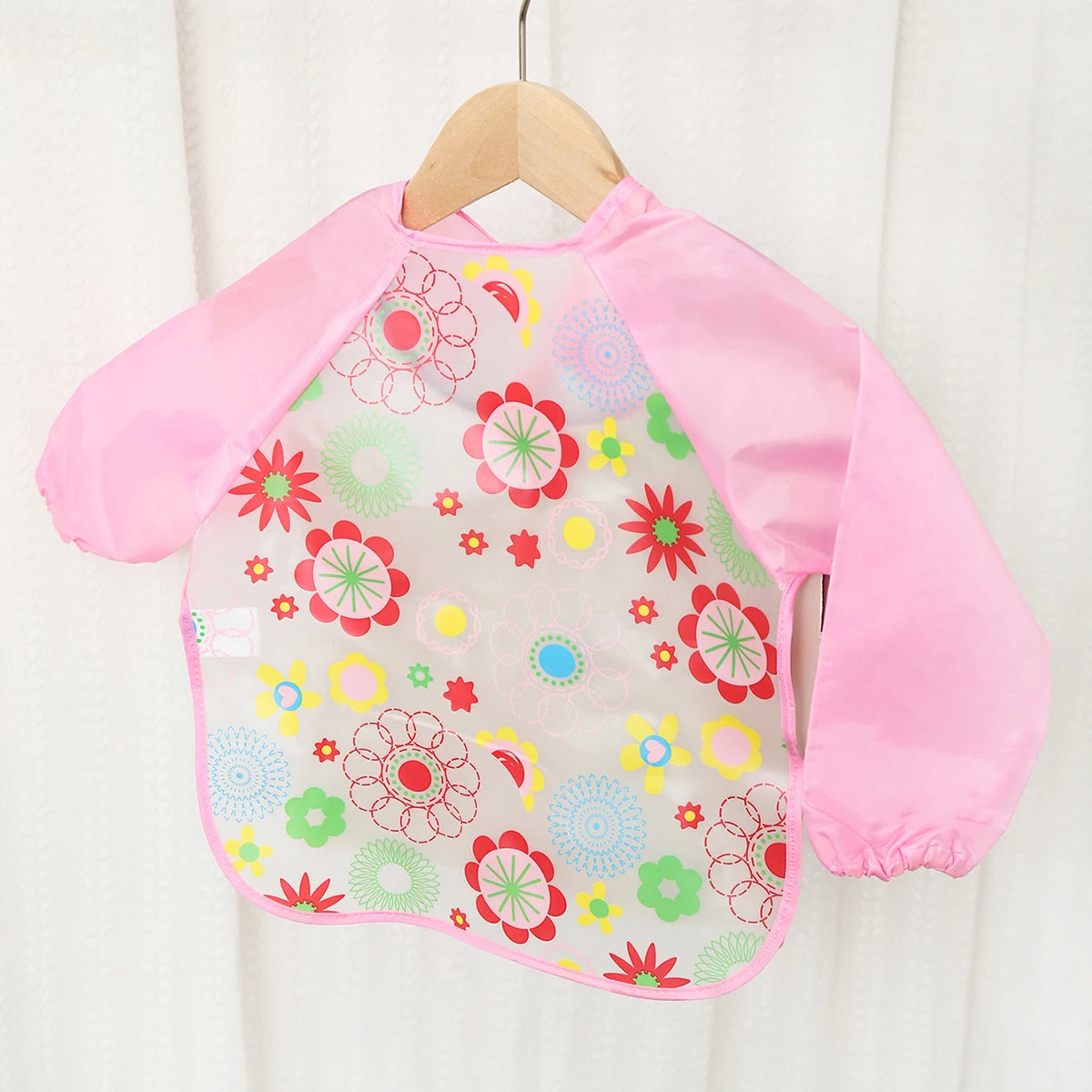 Bavoir Manche Longue Waterproof en EVA pour Bébé – Tablier de Repas Anti-Taches – Ultra Léger &amp; Facile à Nettoyer™