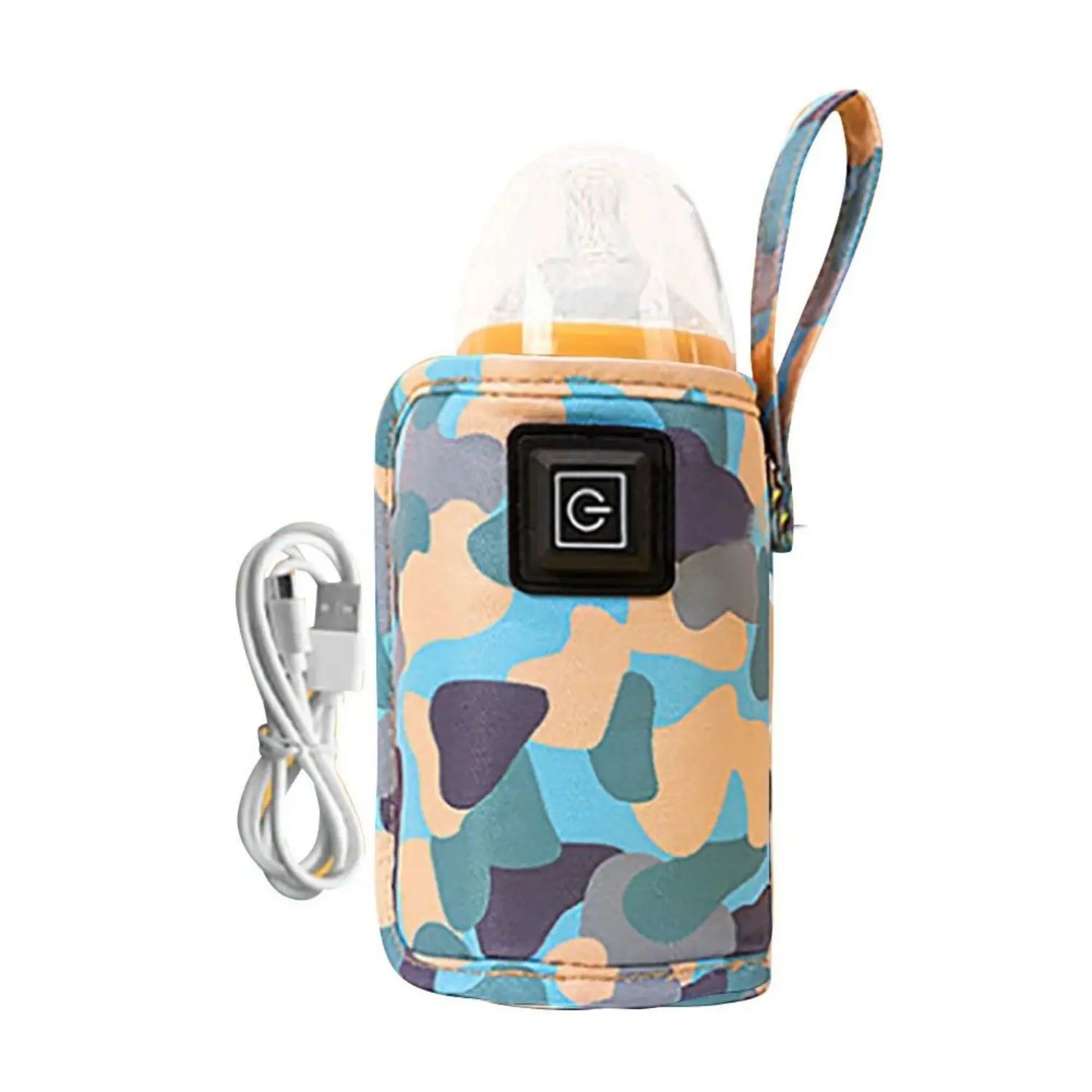 🍼❄️ Chauffe-Biberon USB Nomade – Housse Isotherme pour Biberon – Idéal pour l’Hiver &amp; les Déplacements™ - Planète bébé