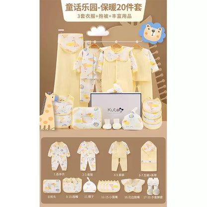 Ensemble Bébé 100 % Coton 18/20/22 Pièces™