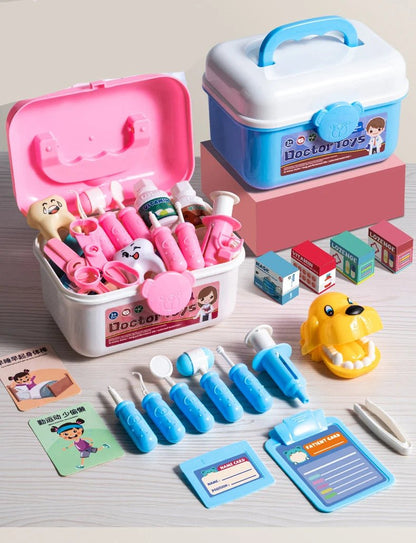 Set de Jeu Docteur pour Enfants – Mallette de Simulation avec Accessoires Médicaux - Planète bébé