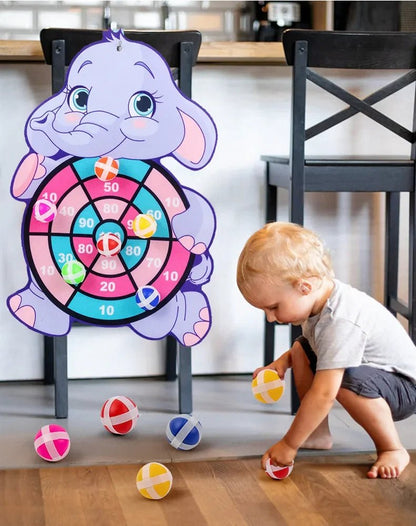 🎯 Jeu de Fléchettes Éducatif avec Balles Collantes – Pour Enfants de 3 à 7 Ans™ - Planète bébé