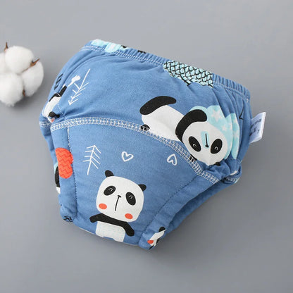 🩲👶 Culotte d'Apprentissage Été – Coton Respirant – Couches Lavables Réutilisables avec Poche – 0 à 3 Ans™