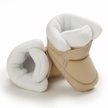 🧸❄️ Chaussures d’Hiver Bébé – Premiers Pas Antidérapants – Doublure Coton Chaud – Motif Cartoon™ - Planète bébé