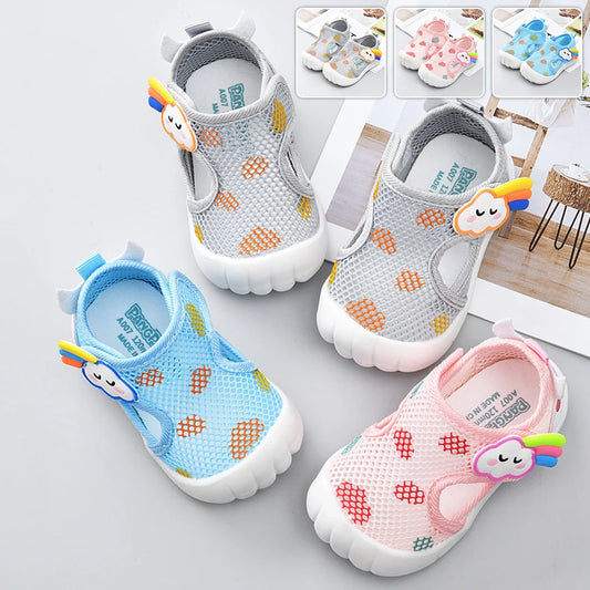 👣🩴 Sandales d'Été – Mesh Respirant &amp; Semelle Souple Antidérapante – 1 à 3 ans™