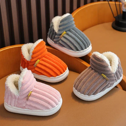 Chaussons Douillets "Pattes de Bonheur" – Doublure Peluche &amp; Semelle Sécurité