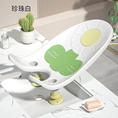 🛁👶 Support de Bain pour Bébés – Rack Multifonction pour Bain de Hanche – Tapis Antidérapant – Accessoire Douche Bébé Fille &amp; Garçon - Planète bébé