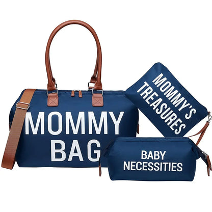 🎀 Mama Tote Bag – Grand Sac à Langer Maternité Style Hobo™
