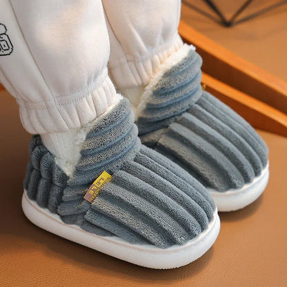Chaussons Douillets "Pattes de Bonheur" – Doublure Peluche &amp; Semelle Sécurité