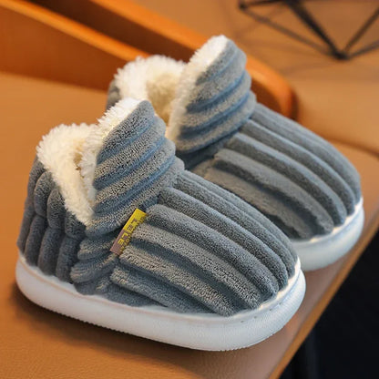 Chaussons Douillets "Pattes de Bonheur" – Doublure Peluche &amp; Semelle Sécurité