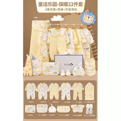 Ensemble Bébé 100 % Coton 18/20/22 Pièces™