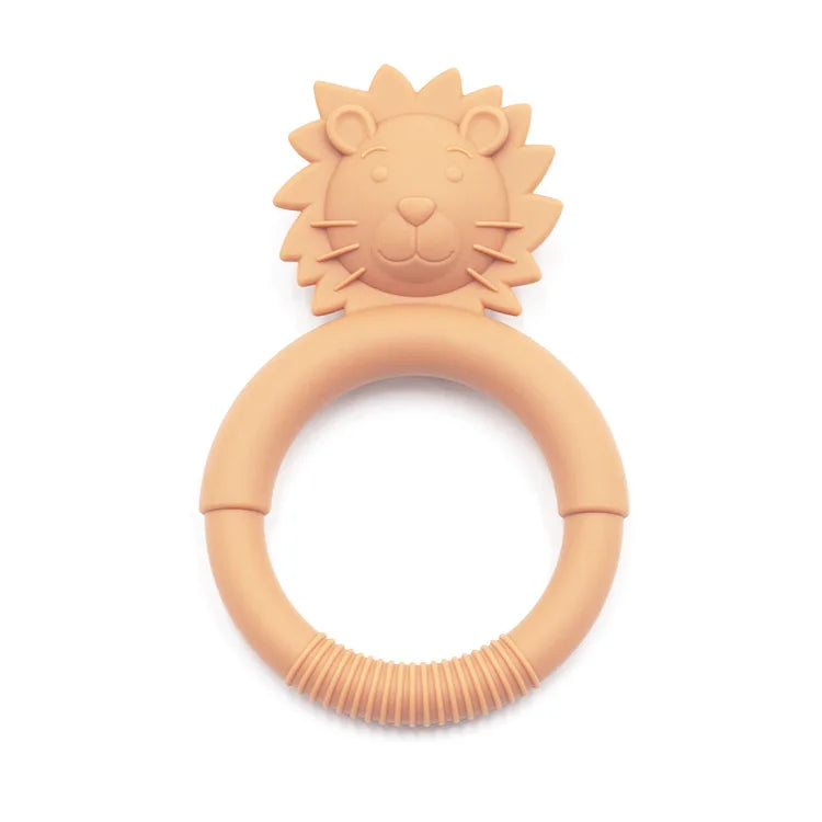🦷🎁 Anneau de Dentition en Silicone – Cadeau Bébé – Jouet à Mâcher Durable et Sûr pour Nouveau-né™