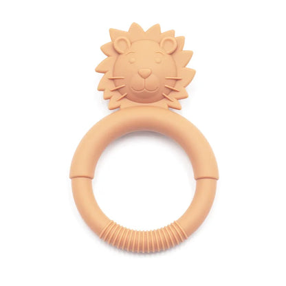 🦷🎁 Anneau de Dentition en Silicone – Cadeau Bébé – Jouet à Mâcher Durable et Sûr pour Nouveau-né™
