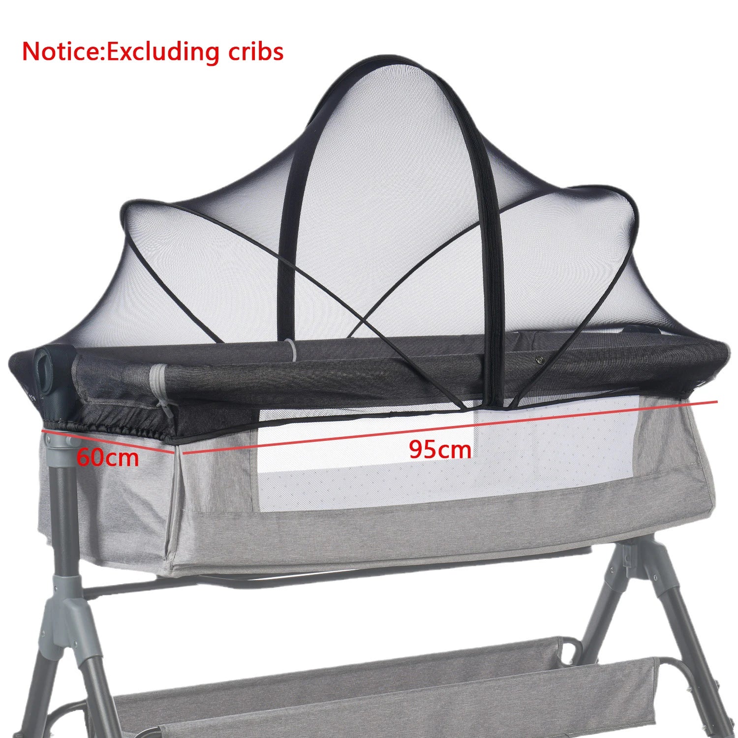 🦟 Moustiquaire Universelle pour Lit Bébé – Pliable, Portable &amp; Anti - Moustiques – Utilisable en Toute Saison™ - Planète bébé