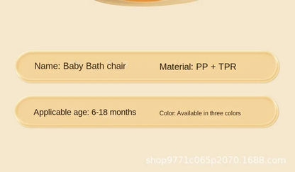 🚿 Siège de Douche Portable pour Enfant – Support de Bain pour Nouveau-nés et Jeunes Enfants™ - Planète bébé