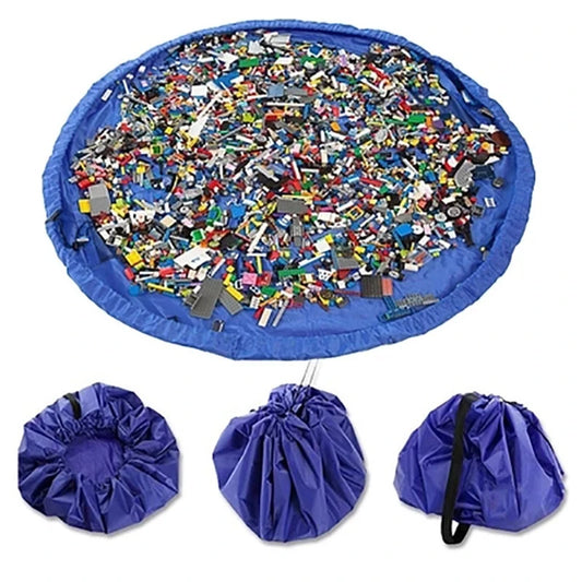 🎒🧸 Tapis de Jeu et Sac de Rangement pour Jouets – Grand Format Durable &amp; Pliable – Idéal Enfants &amp; Parents™ - Planète bébé