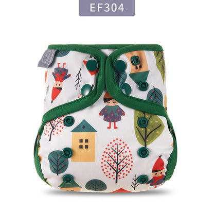 🍼🦊 Culotte de Protection Bébé HappyFlute – Imprimé Cartoon – Étanche &amp; Respirante – 0-6kg™