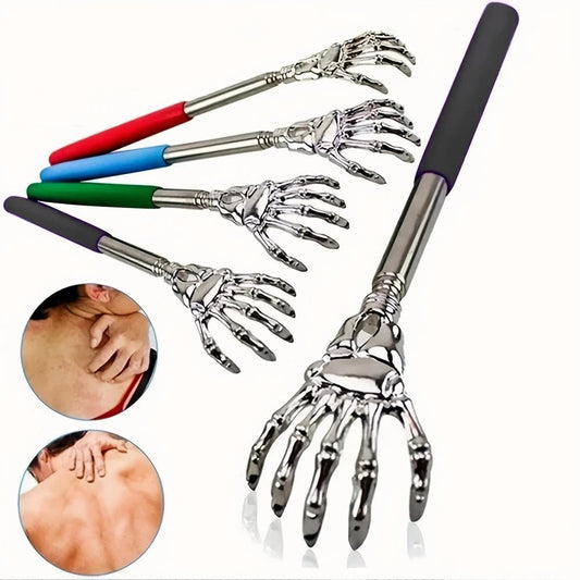 🖐️ Grattoir de Dos Télescopique – Portable &amp; Extensible – Acier Inoxydable™ - Planète bébé