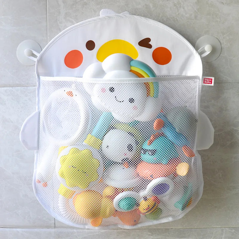 🦆🛁 Filet de Rangement Bain pour Jouets – Canard Mignon – Sac Filet Rapide à Sécher – Organisateur de Bain pour Enfants™ - Planète bébé