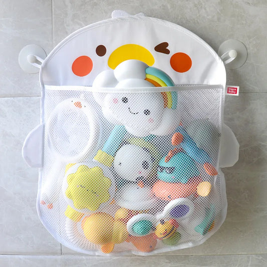 🦆🛁 Filet de Rangement Bain pour Jouets – Canard Mignon – Sac Filet Rapide à Sécher – Organisateur de Bain pour Enfants™ - Planète bébé