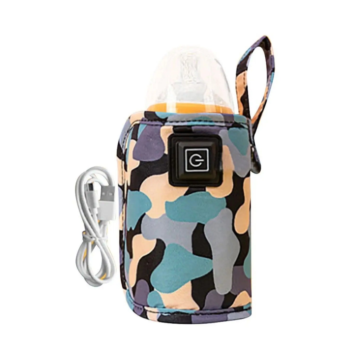 🍼❄️ Chauffe-Biberon USB Nomade – Housse Isotherme pour Biberon – Idéal pour l’Hiver &amp; les Déplacements™ - Planète bébé