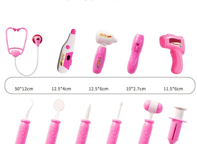 Set de Jeu Docteur pour Enfants – Mallette de Simulation avec Accessoires Médicaux - Planète bébé
