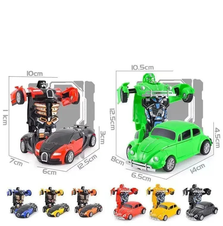 Voiture Robot Transformable à Inertie®
