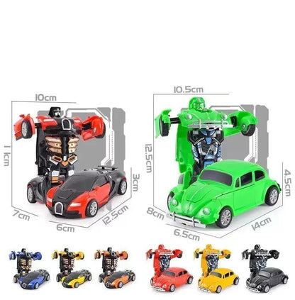 Voiture Robot Transformable à Inertie®