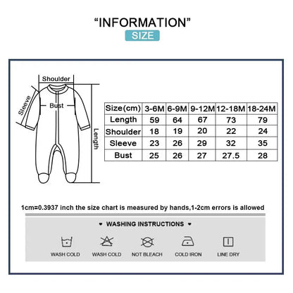 🧸❄️ Combinaison Bébé Chaude à Manches Longues – Automne &amp; Hiver – 100% Coton Uni™ - Planète bébé