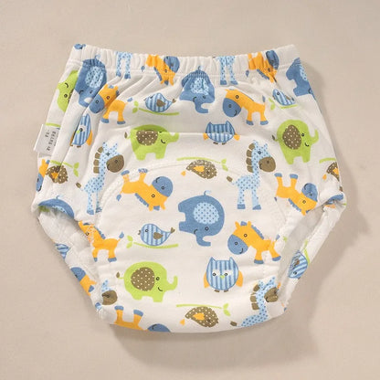 🩲👶 Culotte d'Apprentissage Bébé – Coton Lavable – Couleur Unie – 1 à 3 Ans™