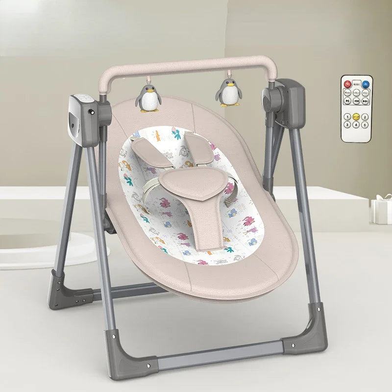 Berceau Pliable Électrique Portable pour Bébé 0-36 Mois™