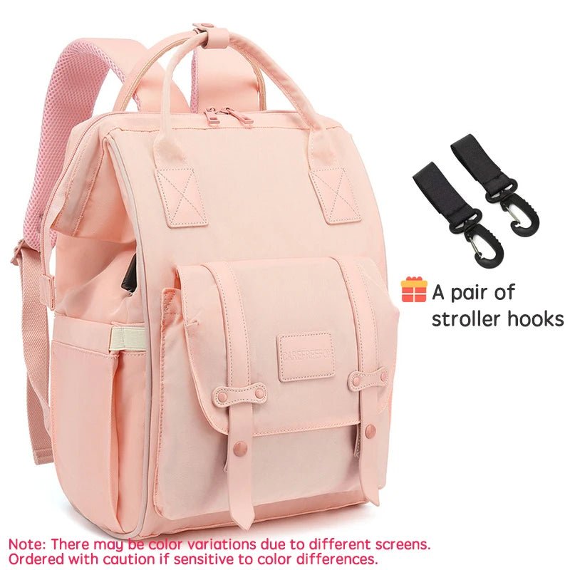 🎒 Sac à Langer PANGDUBE – Sac à Dos Maternité Étanche avec Crochets Poussette™ - Planète bébé